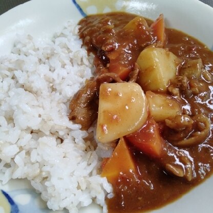 冷凍しておいたトマト缶の残りを使いました。確かにマイルドになりました、美味しかったです♪